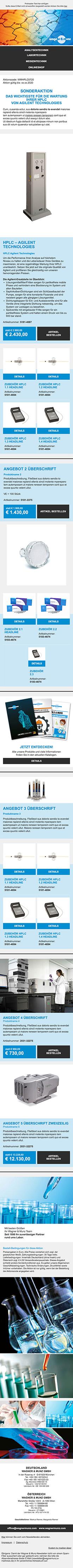 Wagner & Munz Newsletter Mobil
